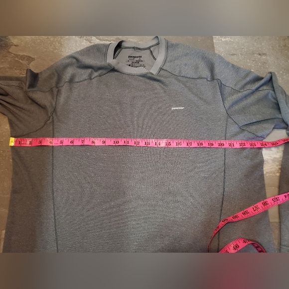 Patagonia Men Capilene 3 Midweight. Long Sleeves. 2 Shades Of Grey. XL. - Picture 5 of 7